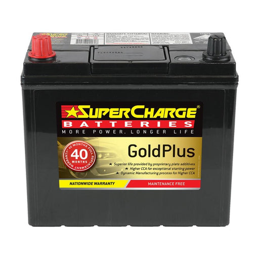 Supercharge Gold Plus Battery - MF55B24RS - A1 Autoparts Niddrie