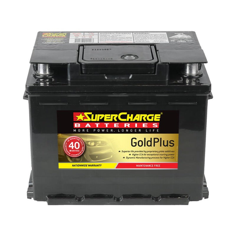 Supercharge Gold Plus Battery - MF55H - A1 Autoparts Niddrie 
