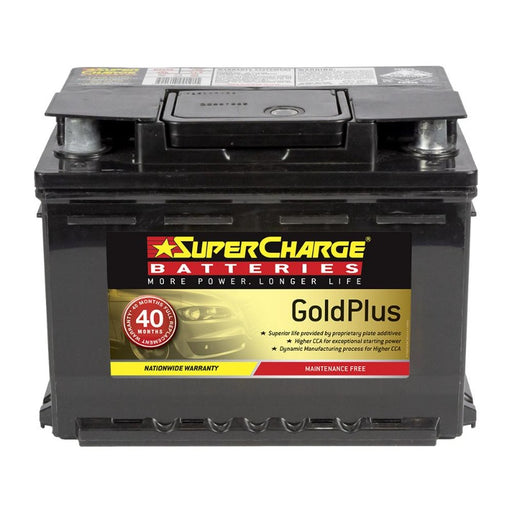 Supercharge Gold Plus Battery - MF55 - A1 Autoparts Niddrie 