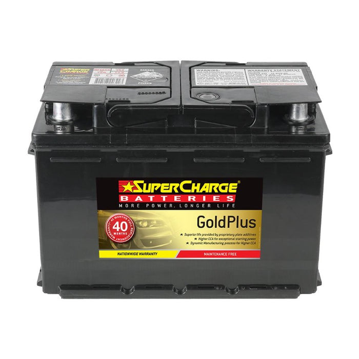 Supercharge Gold Plus Battery - MF66HR - A1 Autoparts Niddrie