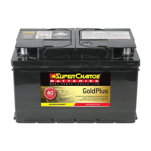 Supercharge Gold Plus Battery - MF66 -A1 Autoparts Niddrie