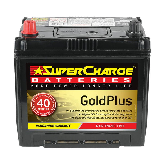 Supercharge Gold Plus Battery - MF75D23R - A1 Autoparts Niddrie