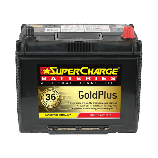Supercharge Gold Plus Battery - MF80D26L - A1 Autoparts Niddrie
