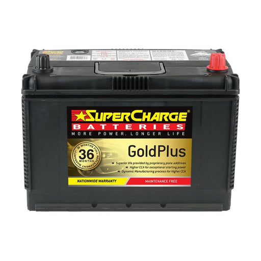 Supercharge Gold Plus Battery - MF95D31L - A1 Autoparts Niddrie