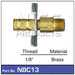 Nice Products Radiator Drain Cock/Valve - NBC13 - A1 Autoparts Niddrie
 - 1