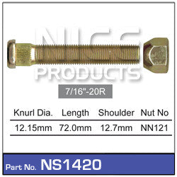 Nice Products Wheel Stud & Nut - NS1420 - A1 Autoparts Niddrie
 - 1
