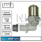 Nice Products Windscreen Washer Pump - NWP1213 - A1 Autoparts Niddrie
 - 1