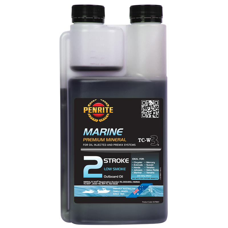 Penrite Marine Outboard 2 Stroke - 1Ltr - A1 Autoparts Niddrie

