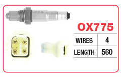 Goss Oxygen Sensor - 4 Wire - Suzuki - OX775
