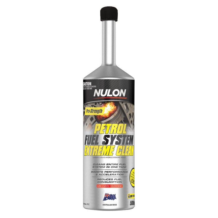 Nulon Pro-Strength Petrol Fuel System Extreme Clean - 500ml