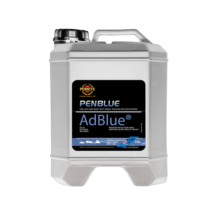 Penrite Penblue (Adblue) - 10 Ltr - A1 Autoparts Niddrie
