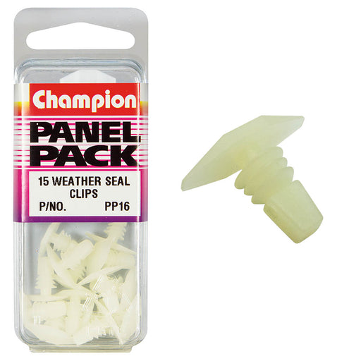 Champion Weather Seal Clip - PP16 - A1 Autoparts Niddrie