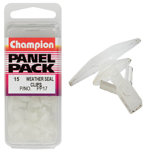 Champion Weather Seal Clip - PP17 - A1 Autoparts Niddrie