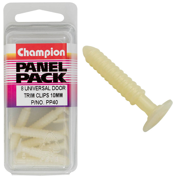 Champion Universal Door Trim Clip - PP40 - A1 Autoparts Niddrie