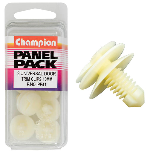 Champion Universal Door Trim Clip - PP41 - A1 Autoparts Niddrie