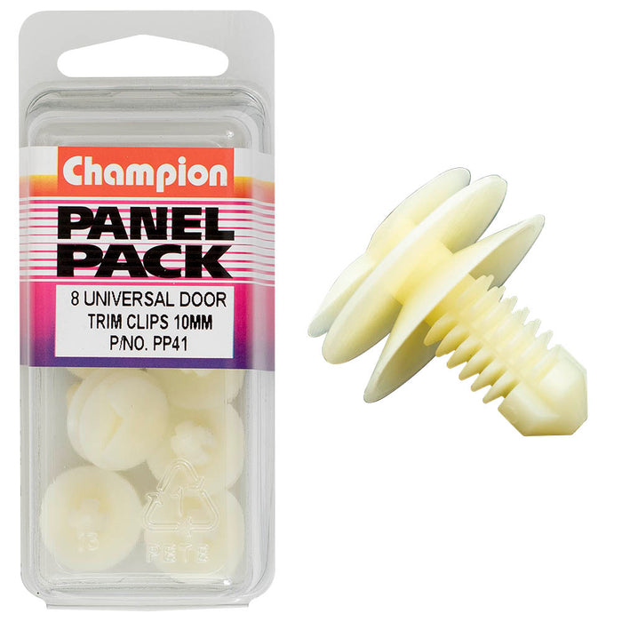 Champion Universal Door Trim Clip - PP41 - A1 Autoparts Niddrie