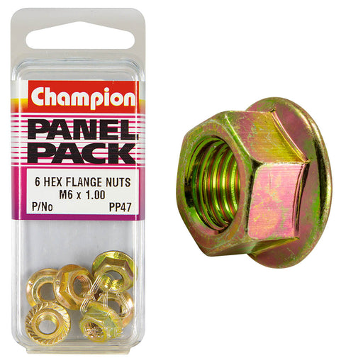 Champion Flanged Hex Nut - PP47 - A1 Autoparts Niddrie