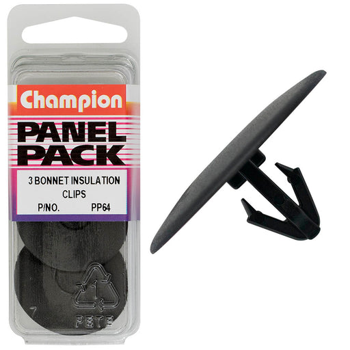 Champion Bonnet Insulation Clip - PP64 - A1 Autoparts Niddrie