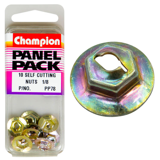 Champion Self Cutting Nut - PP78 - A1 Autoparts Niddrie