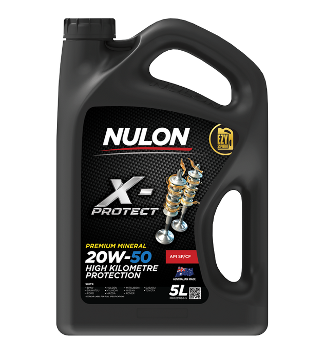 Nulon X-Protect 20W50 High Kilometre Protection Engine Oil - 5 Litre