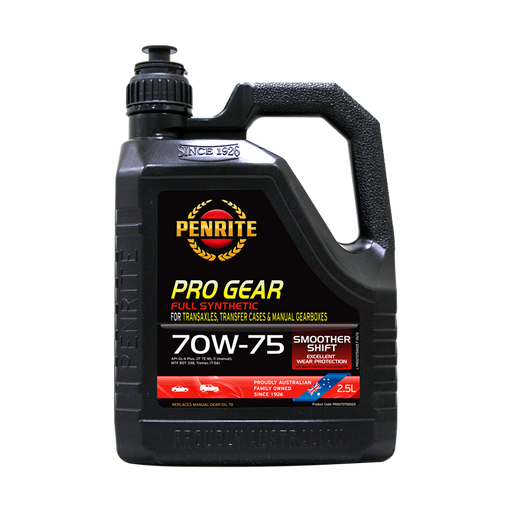 Penrite Pro Gear 70W75 - 2.5Ltr - A1 Autoparts Niddrie
