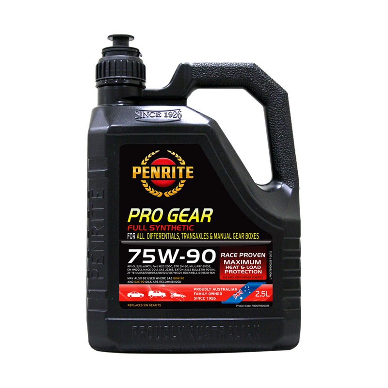Penrite Pro Gear 75W90 - 2.5Ltr - A1 Autoparts Niddrie
