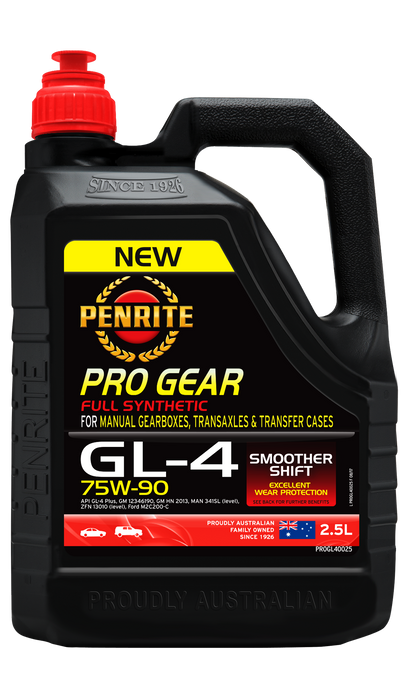 Penrite Pro Gear Oil GL-4 75W90 - 2.5Ltr