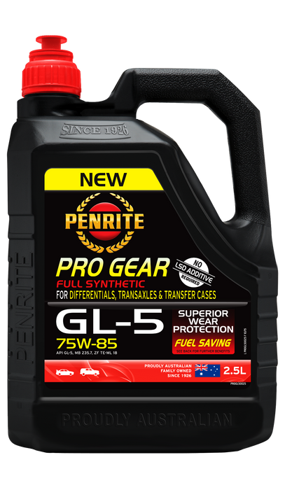 Penrite Pro Gear Oil GL-5 75W85 - 2.5Ltr