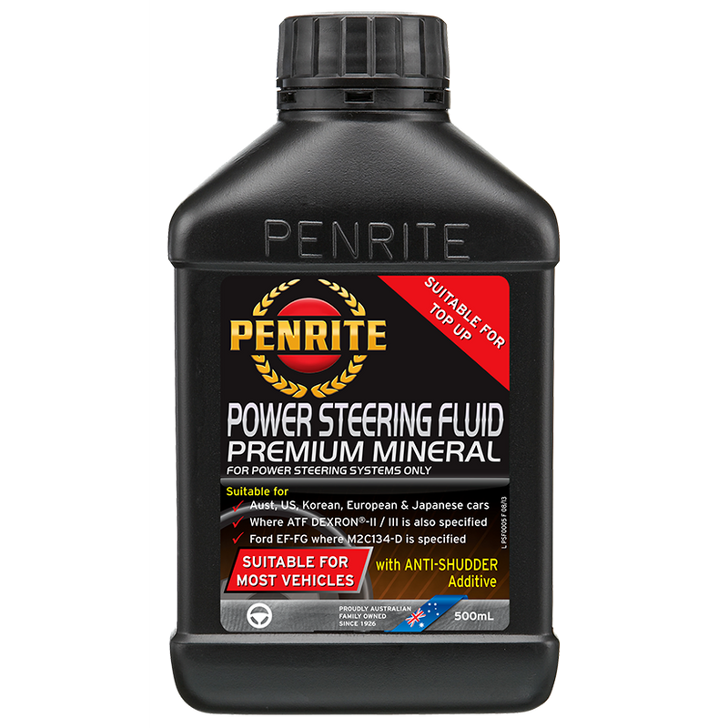 Penrite Power Steering Fluid - 500ml - A1 Autoparts Niddrie
