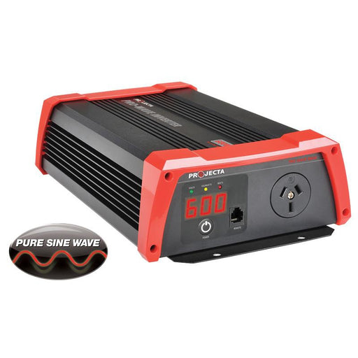 Projecta 12V 600W Pro-Wave Inverter - PW600 - A1 Autoparts Niddrie
