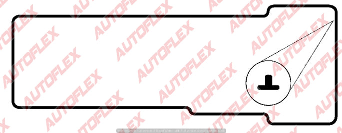 Rocker / Valve Cover Gasket - 4.0L Barra VCT