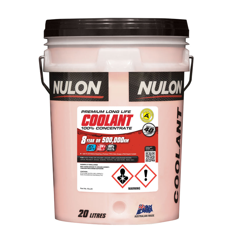 Nulon Red Long Life Concentrated Coolant - 20 Litre