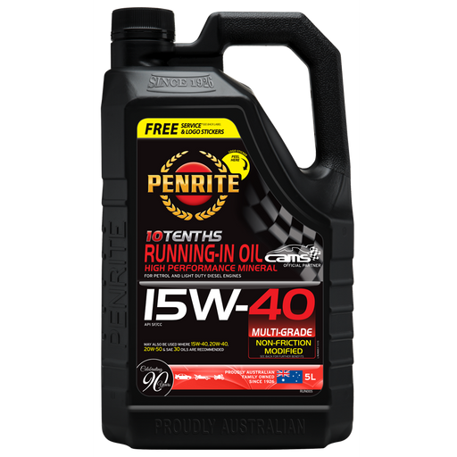 Penrite Running In Oil - 5Ltr - A1 Autoparts Niddrie
