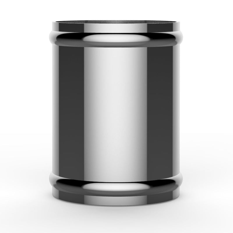 Aluminium Pipe 76mm ID x 100mm (Polished)