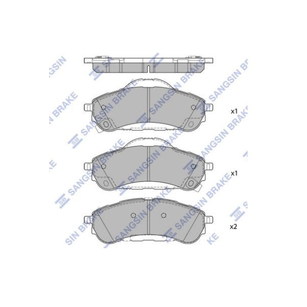 Hi-Q Brake Pads Set - SDB2411