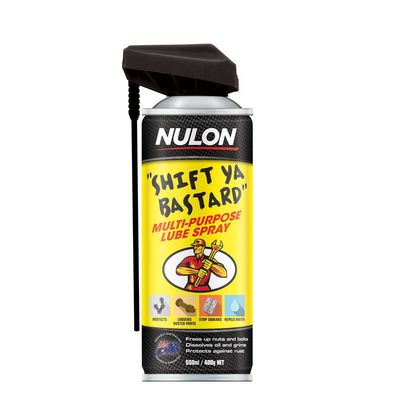 Nulon Shift Ya Bastard Multi-Purpose Lube Spray - 550ml