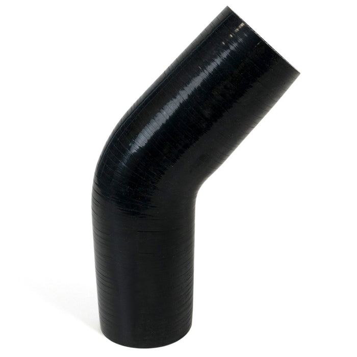 45 Degree Silicone Hose 70mm x 70mm (Black)
