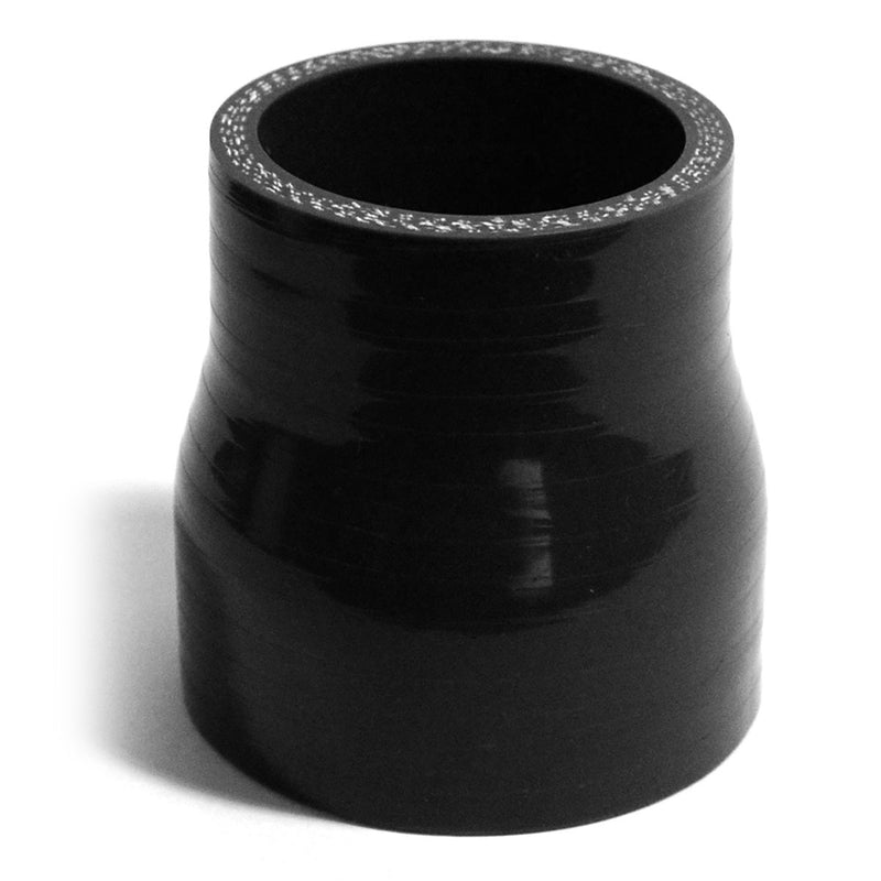 Straight Silicone Reducer 51mm x 63mm x 76mm (Black)