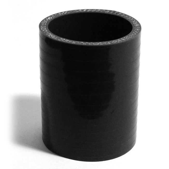 Straight Silicone Hose 57mm x 57mm x 76mm (Black)