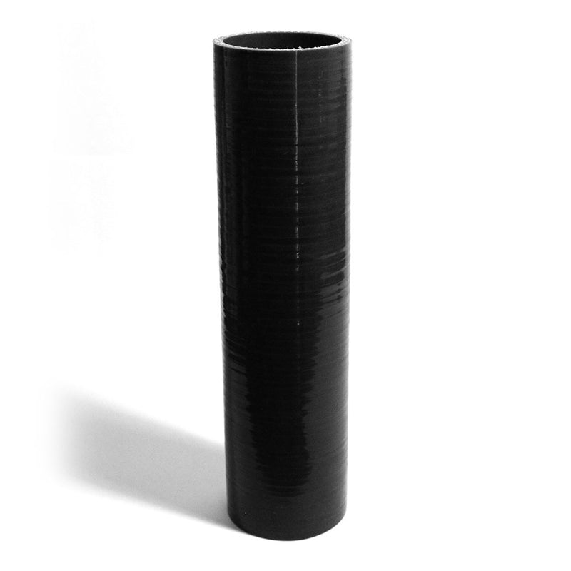 Straight Silicone Hose 63mm x 63mm x 254mm (Black)