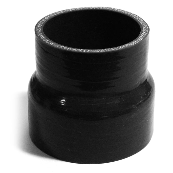 Straight Silicone Reducer 63mm x 76mm x 76mm (Black)