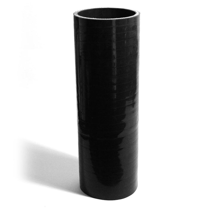 Straight Silicone Hose 76mm x 76mm x 254mm (Black)