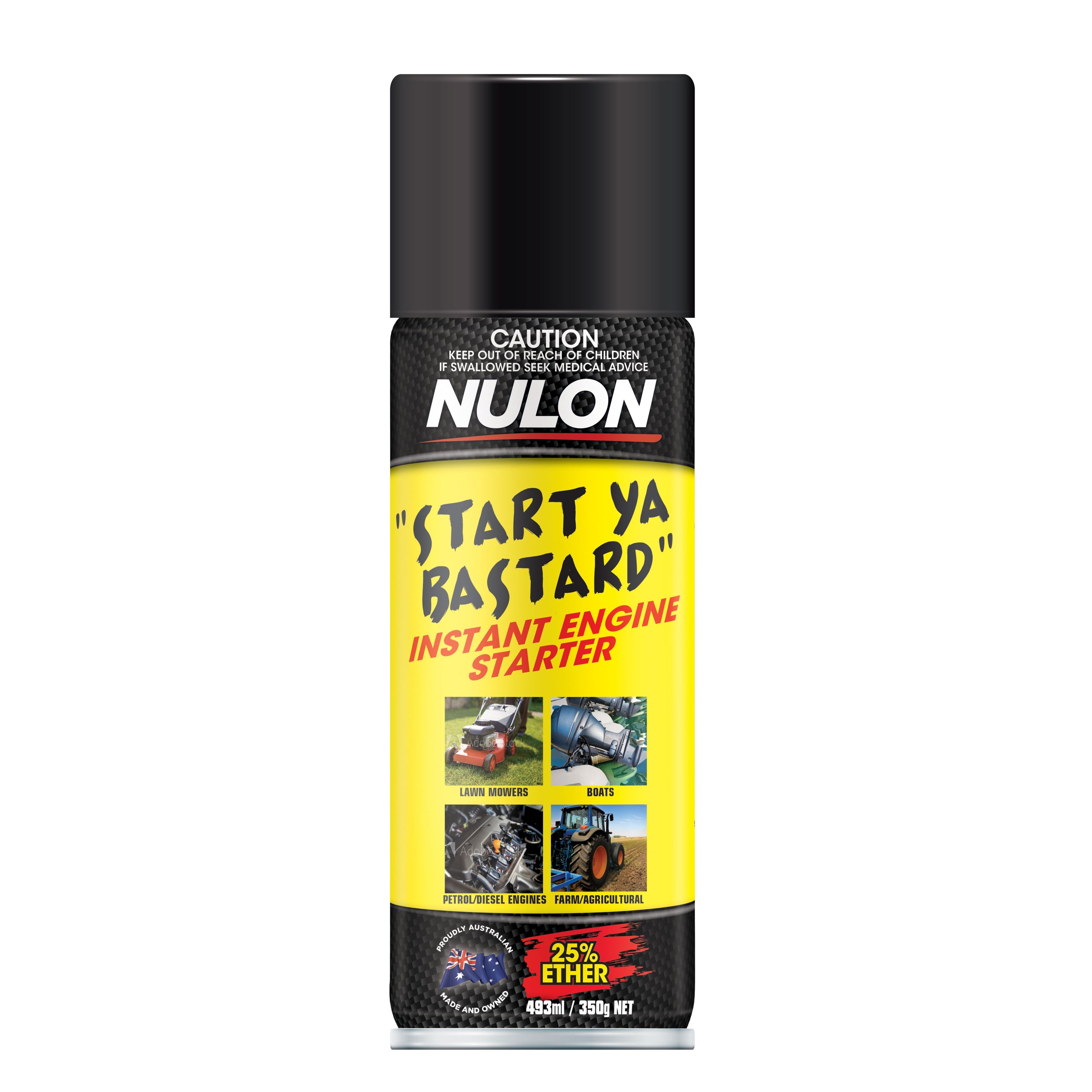 Shield Instant Engine Start Nulon Start Ya Bastard Instant Engine Starter - 350gm — A1 Autoparts ...