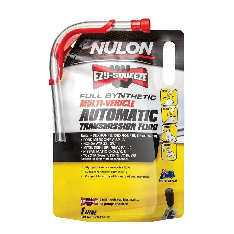Nulon Full Synthetic Multi Vehicle Automatic Transmission Fluid - 1 Litre