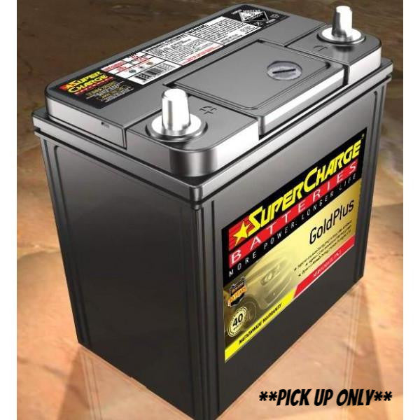 Supercharge Gold Plus Battery - MF40B20 - A1 Autoparts Niddrie
 - 1