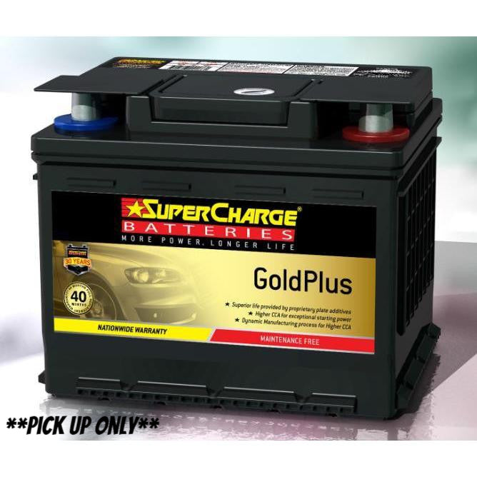 Supercharge Gold Plus Battery - MF44 - A1 Autoparts Niddrie
 - 1