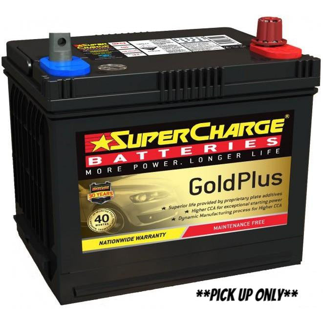 Supercharge Gold Plus Battery - MF52 - A1 Autoparts Niddrie
 - 1
