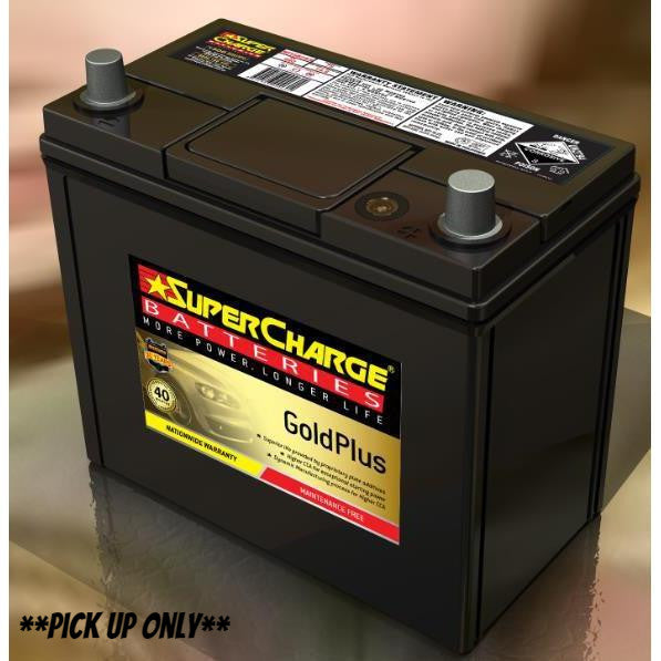 Supercharge Gold Plus Battery - MF55B24LS - A1 Autoparts Niddrie
 - 1