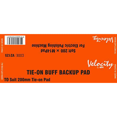 Velocity Tie On Buff Backing Pad - 178mm - V2125 - A1 Autoparts Niddrie
