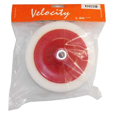 Velocity 150mm Foam Pad M14 X 2 - White - V3023W - A1 Autoparts Niddrie